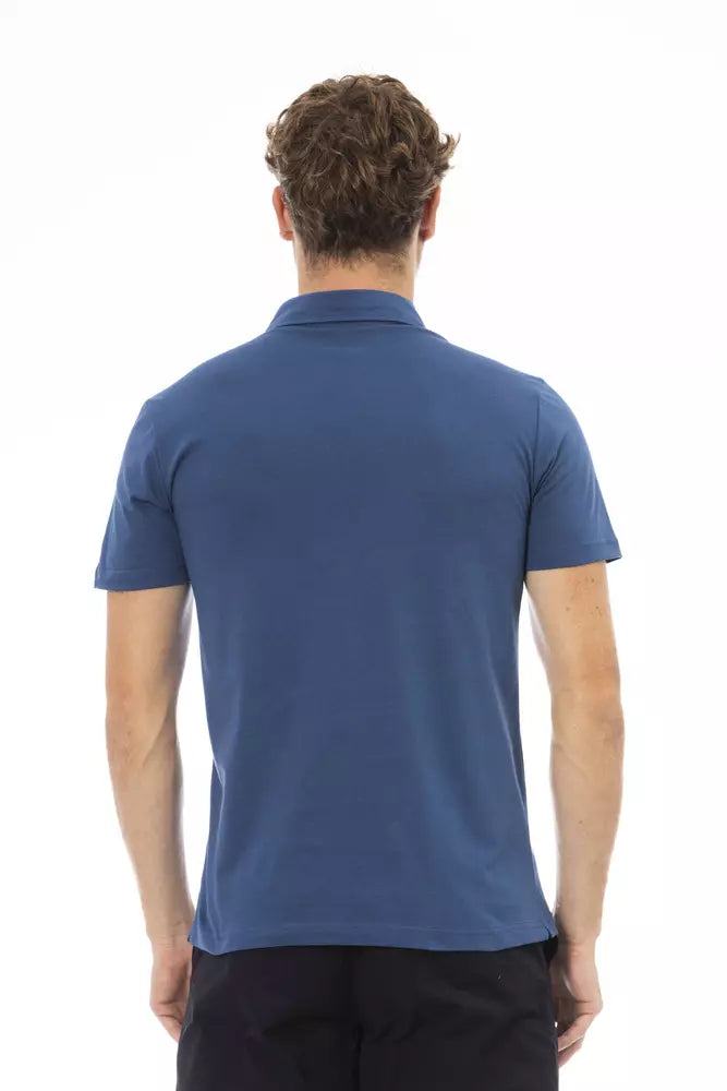 Polo Baldinini Trend de algodón azul para hombre