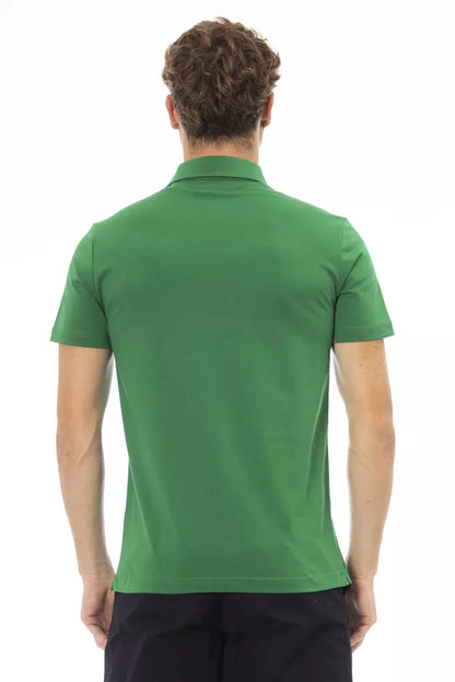 Polo Baldinini Trend de algodón verde para hombre