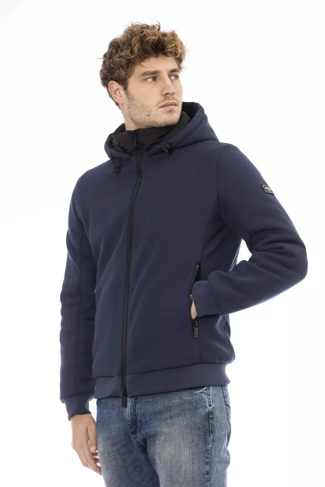 Chaqueta de poliéster azul Baldinini Trend para hombre