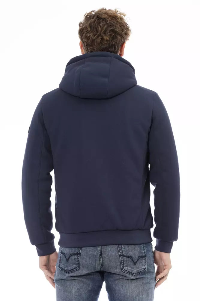 Chaqueta de poliéster azul Baldinini Trend para hombre