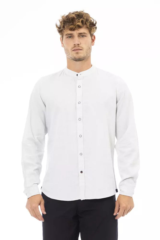 Camisa Baldinini Trend Lino Blanco Hombre