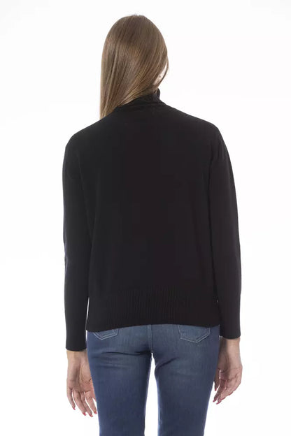 Jersey de lana negro para mujer Baldinini Trend