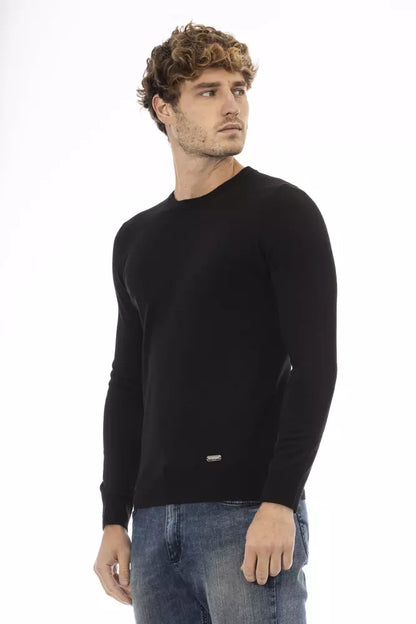 Jersey de lana negro para hombre Baldinini Trend