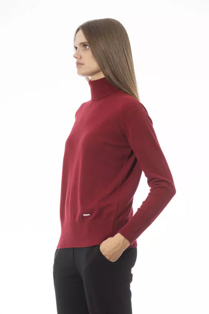 Jersey de mujer de lana roja Baldinini Trend