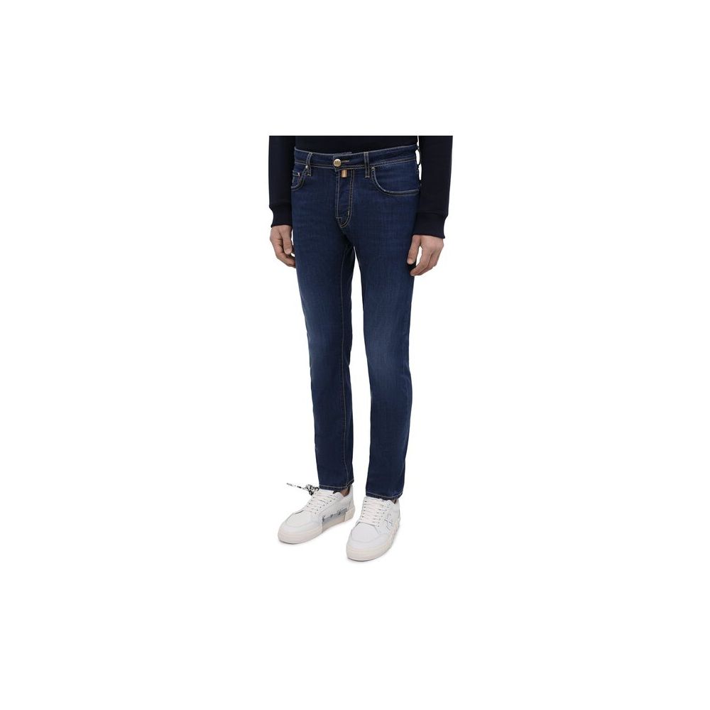 Jacob Cohen Sleek Slim Fit Premium Denim Essentials