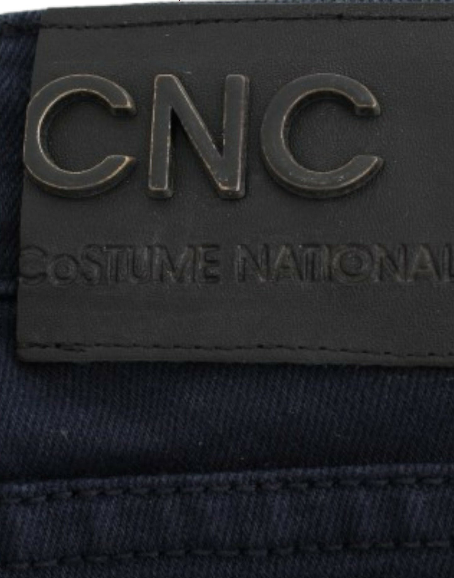 Costume National Chic Blue Straight Leg Denim Delight