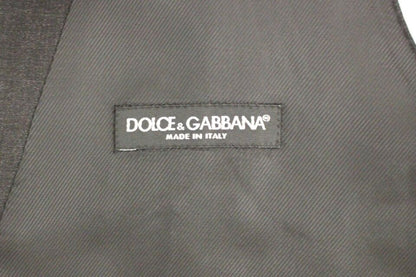 Chaleco elegante de lana gris de Dolce &amp; Gabbana