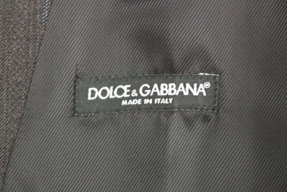 Chaleco elegante de rayas grises de Dolce &amp; Gabbana