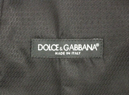 Dolce &amp; Gabbana elegant grå ullklänningsväst