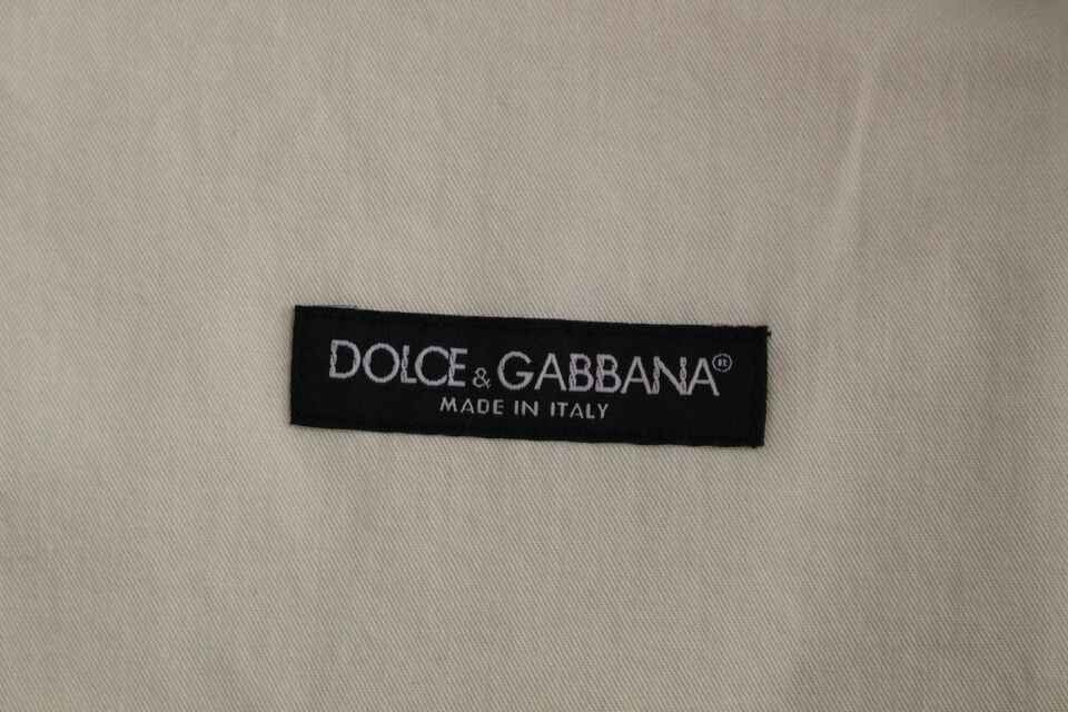 Dolce &amp; Gabbana Elegant Svart Manchester Klänning Väst