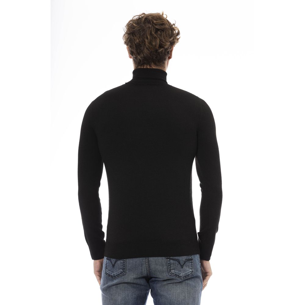 Jersey de lana negro para hombre Baldinini Trend