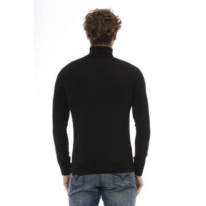 Jersey de lana negro para hombre Baldinini Trend