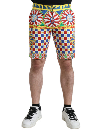 Dolce &amp; Gabbana Bermudashorts med flerfärgstryck