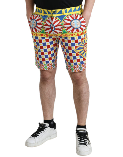 Dolce &amp; Gabbana Bermudashorts med flerfärgstryck