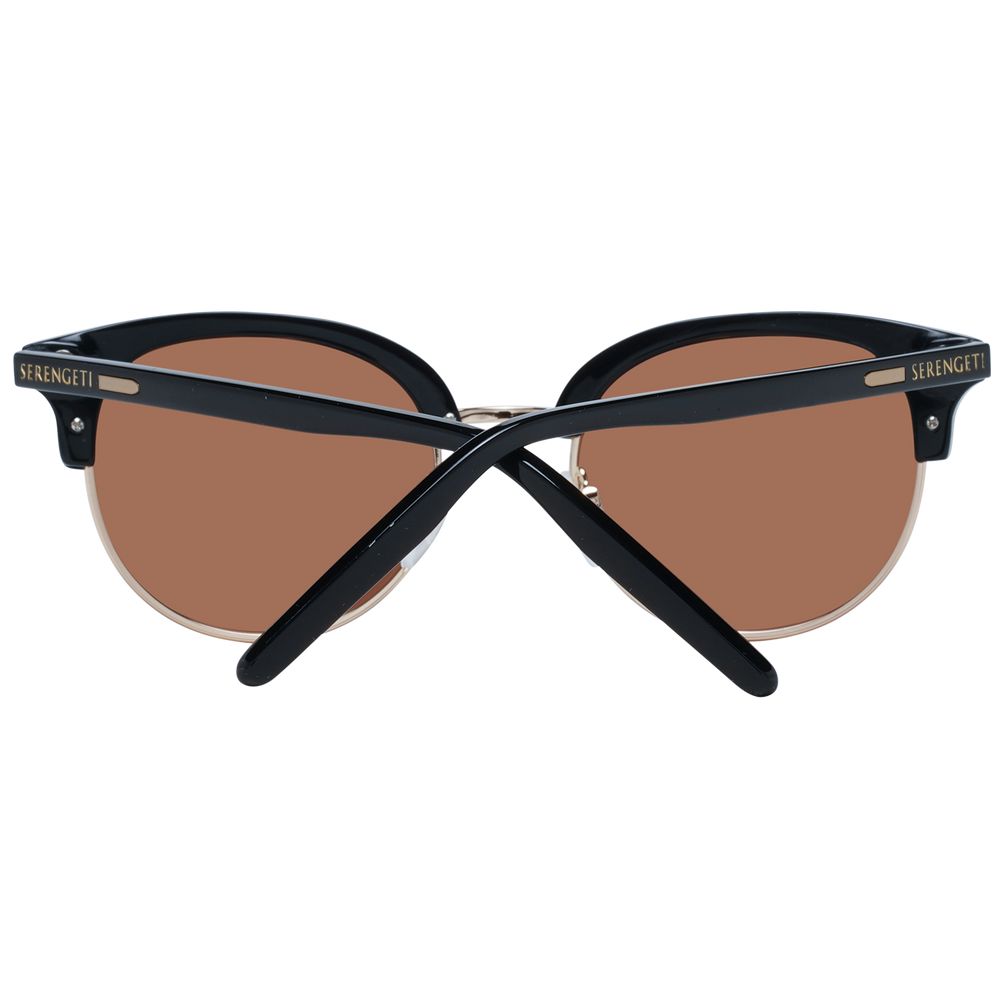 Serengeti Black Women Sunglasses