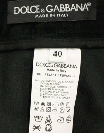 Dolce &amp; Gabbana eleganta designersvarta shorts