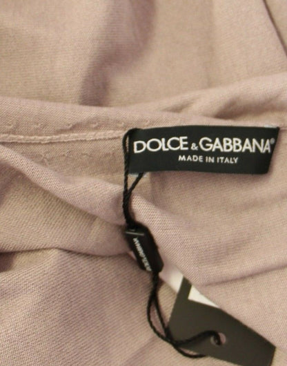 Elegante chal de punto ligero en mezcla de seda y cachemira de Dolce &amp; Gabbana