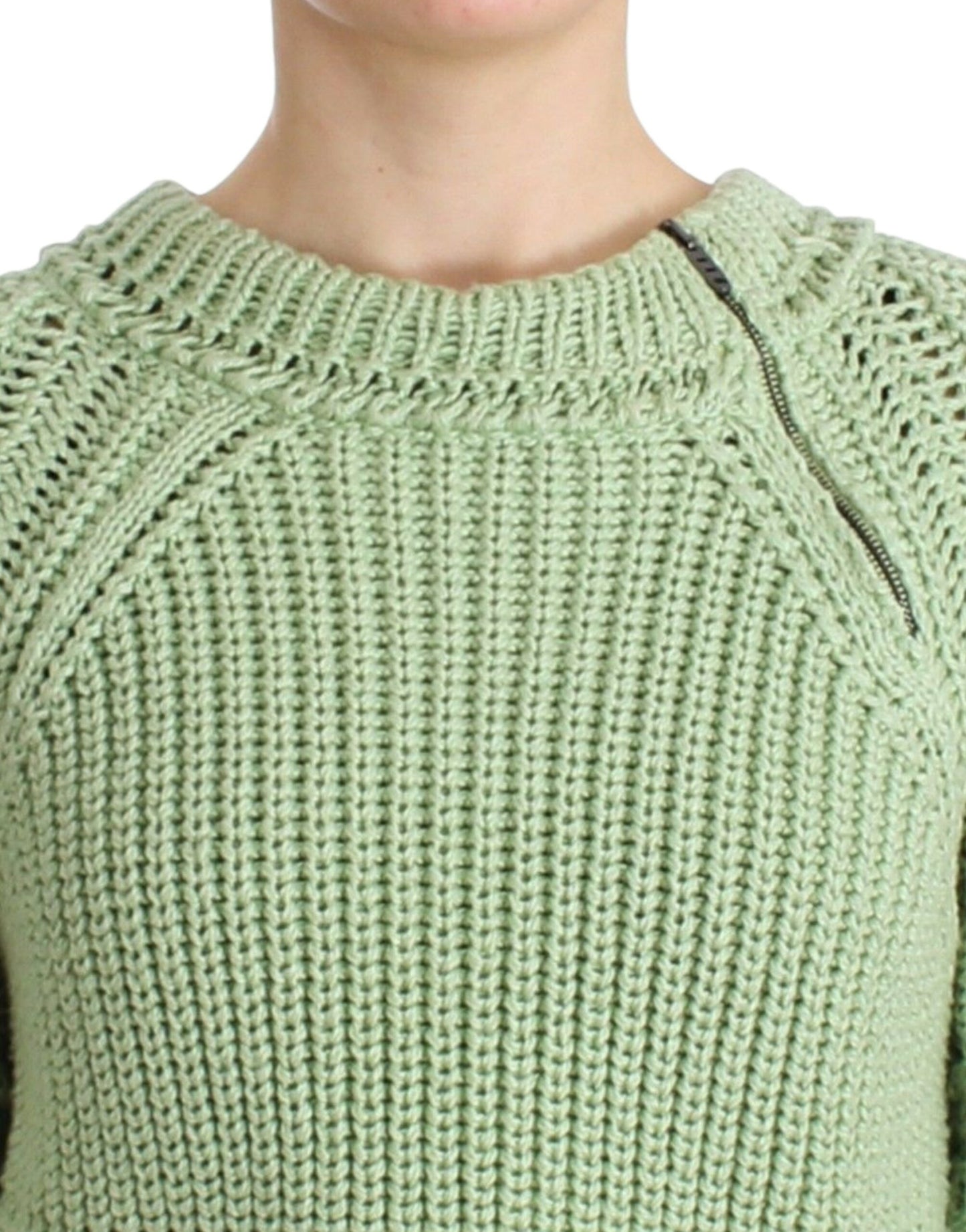 Ermanno Scervino Chic Jersey corto de algodón verde