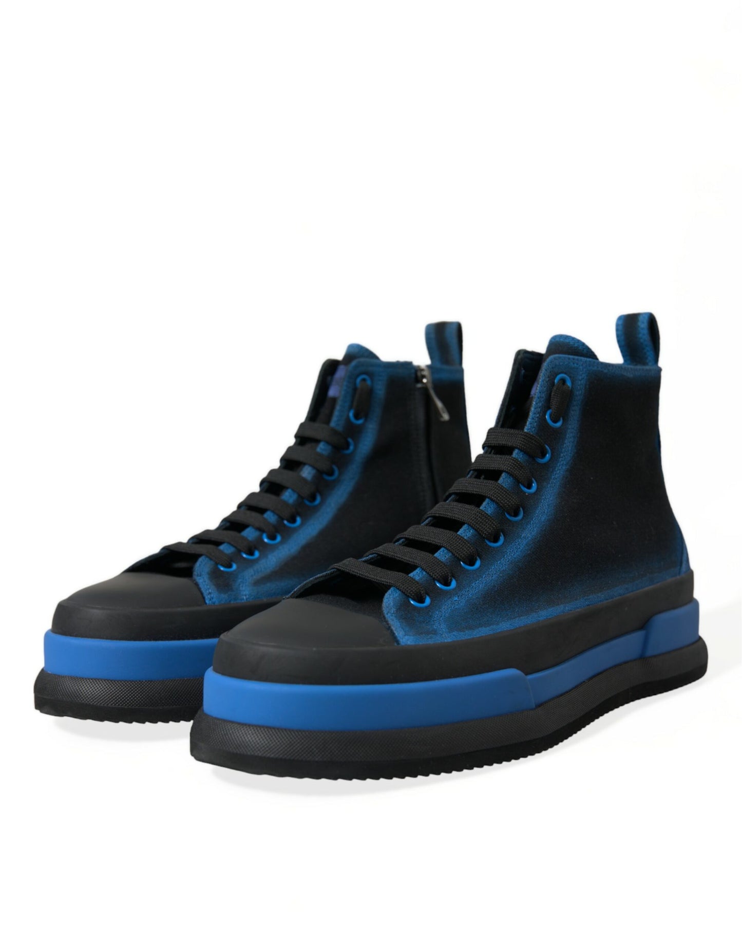 Dolce &amp; Gabbana Elegant High-Top Canvas Sneakers