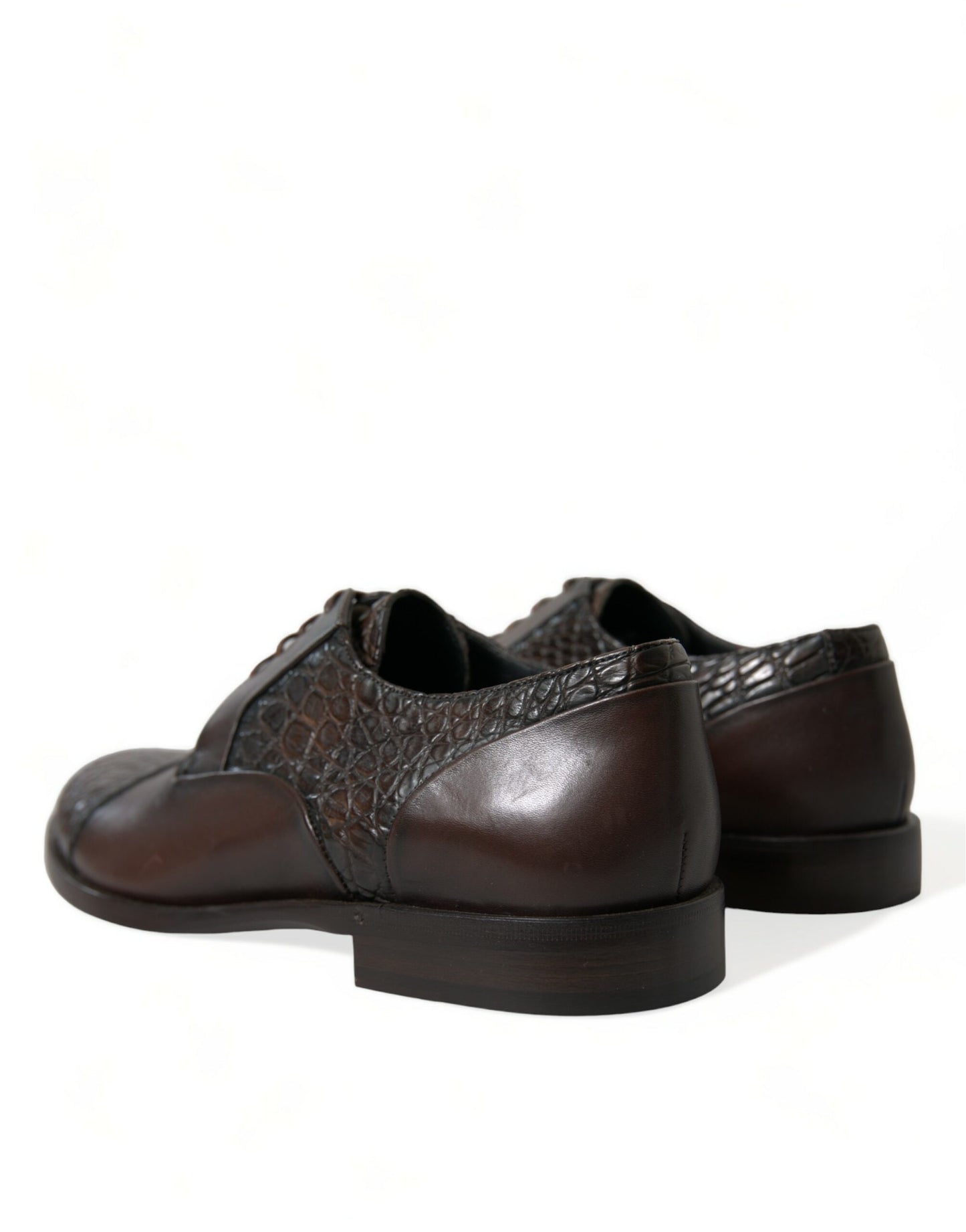 Zapatos de vestir elegantes de piel texturizada Oxford de Dolce &amp; Gabbana