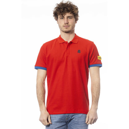 Polo de algodón rojo Invicta para hombre