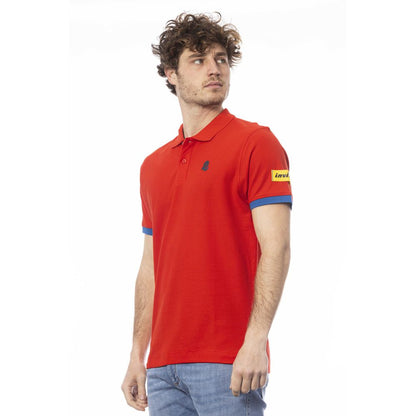 Polo de algodón rojo Invicta para hombre