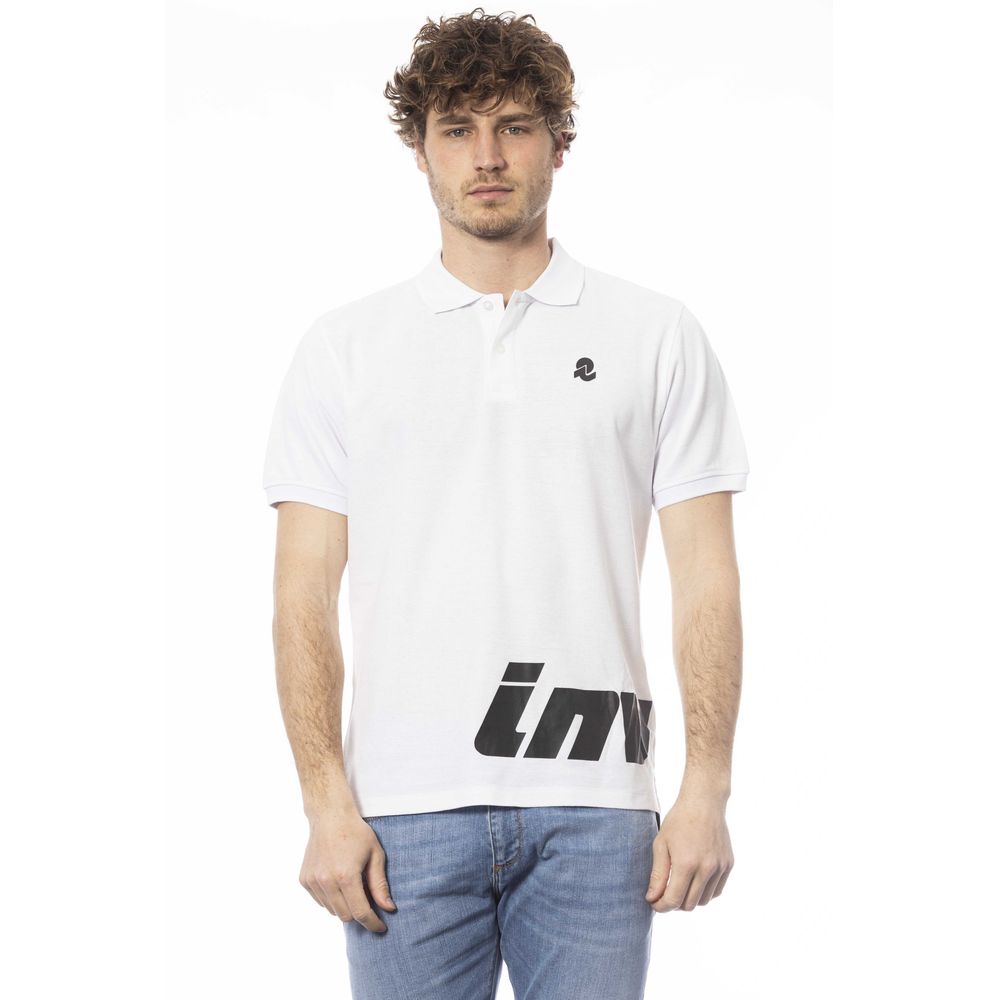 Polo de algodón blanco Invicta para hombre