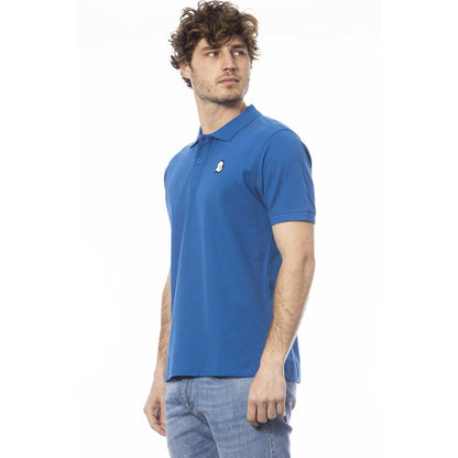 Polo de algodón azul Invicta para hombre