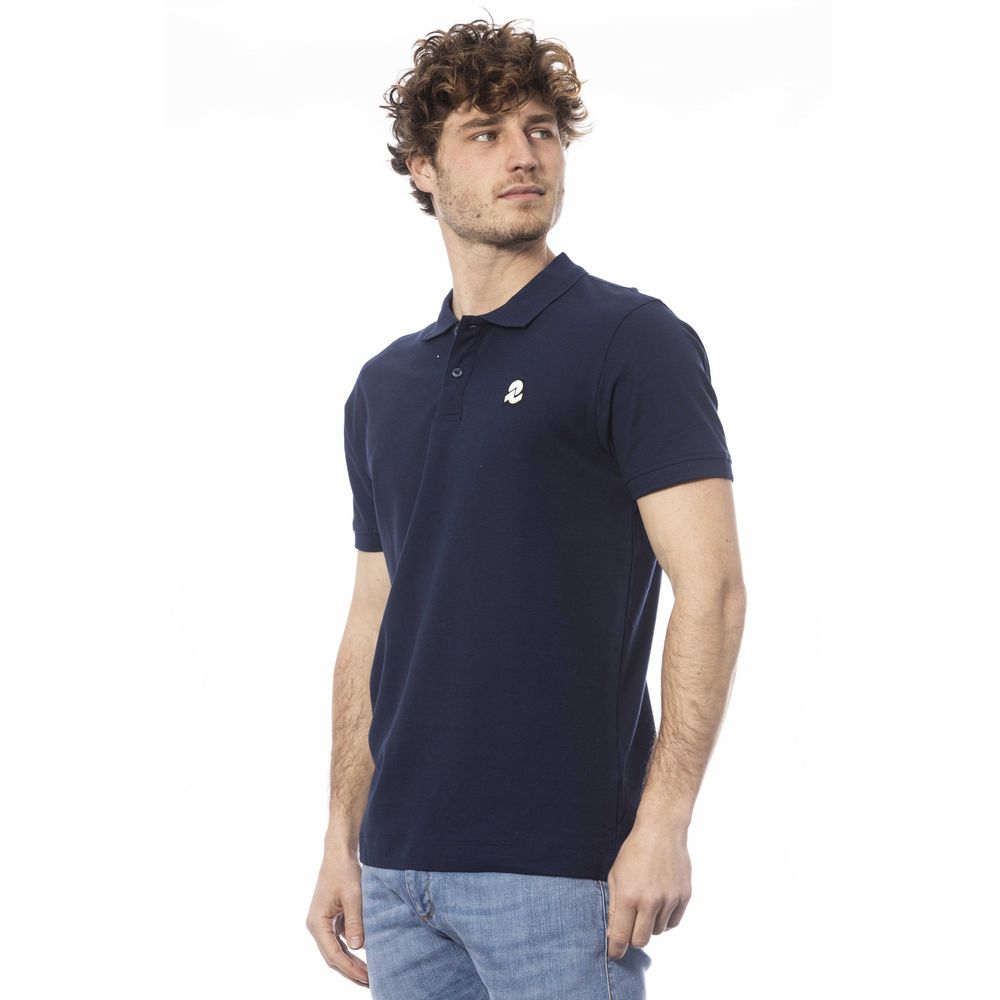 Polo de algodón azul Invicta para hombre