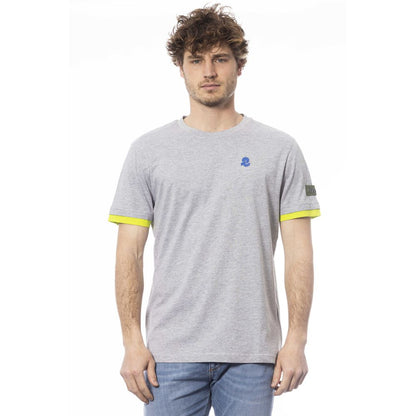 Camiseta de algodón gris Invicta para hombre