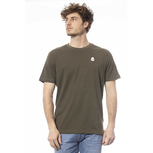 Camiseta de algodón verde Invicta para hombre