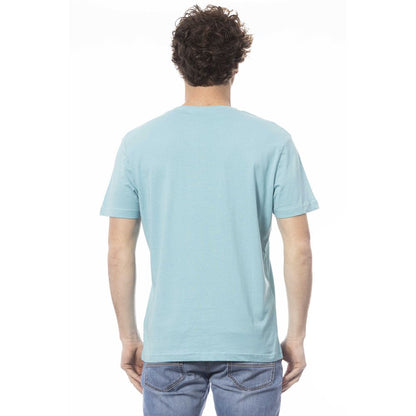 Camiseta de algodón azul claro para hombre de Invicta