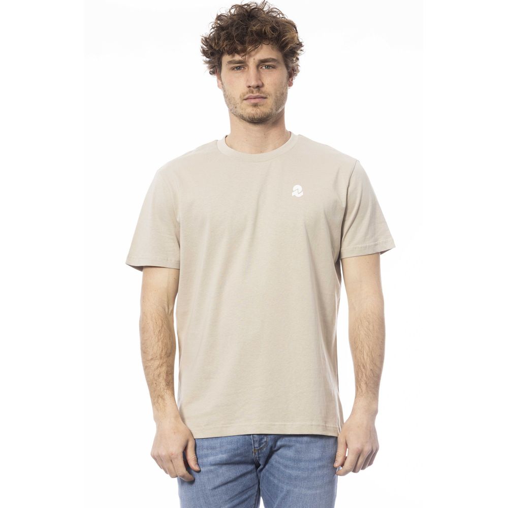 Invicta Beige T-shirt för män i bomull