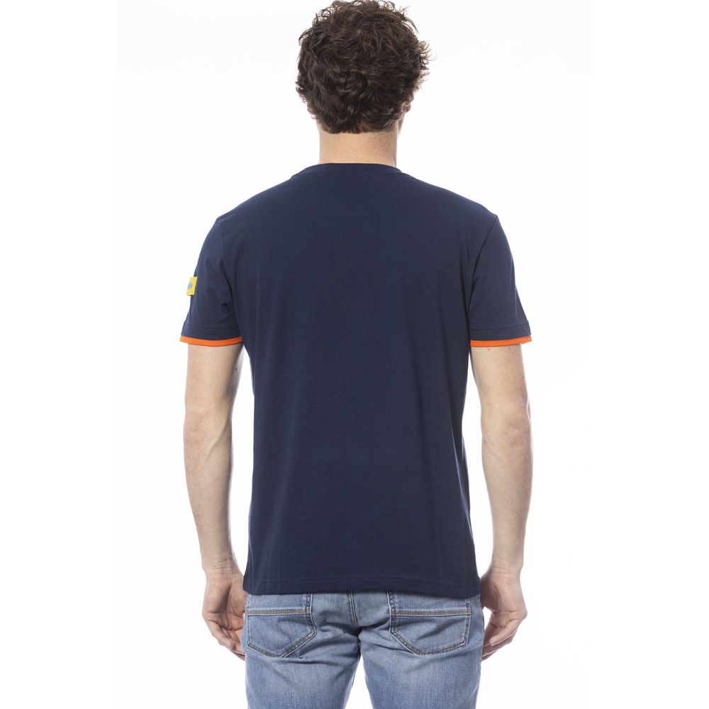 Camiseta de algodón azul Invicta para hombre