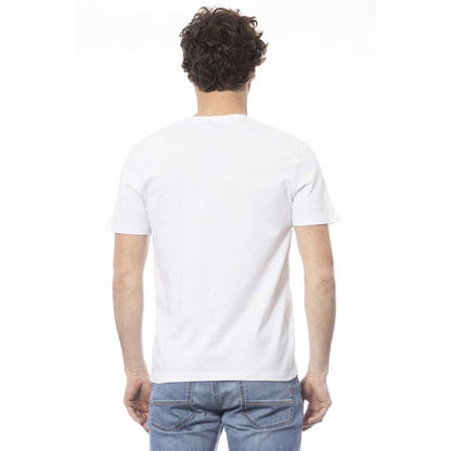 Camiseta de algodón blanca Ungaro Sport para hombre