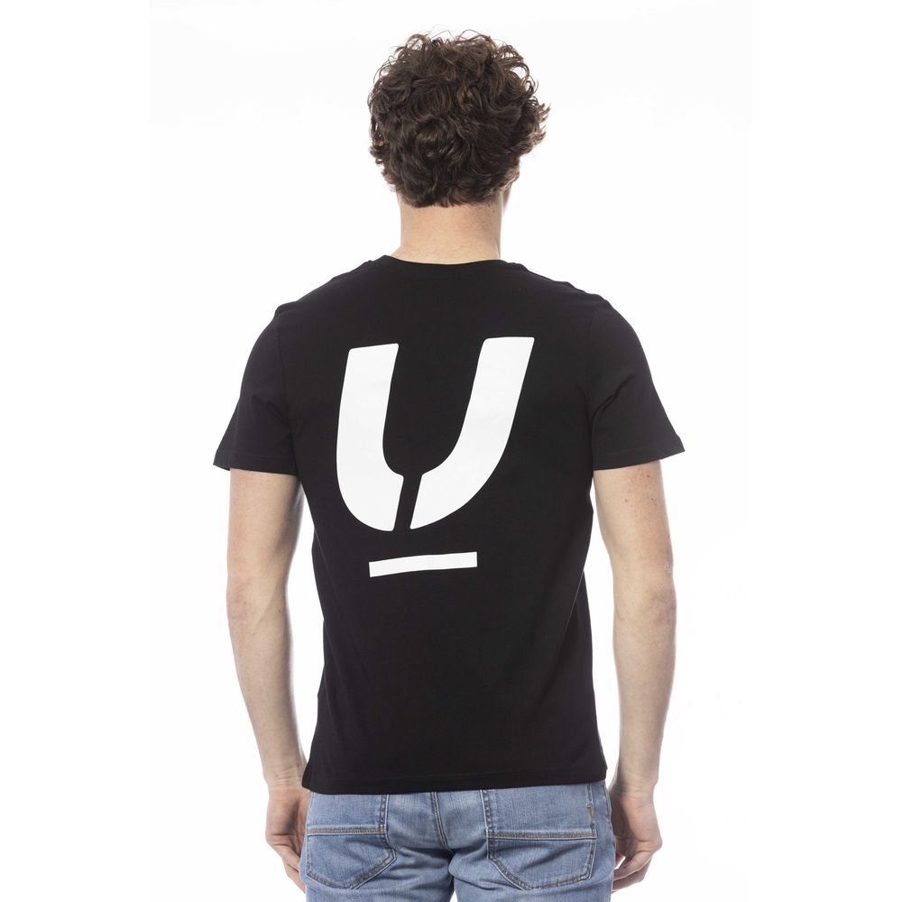 Camiseta deportiva de algodón negra para hombre de Ungaro