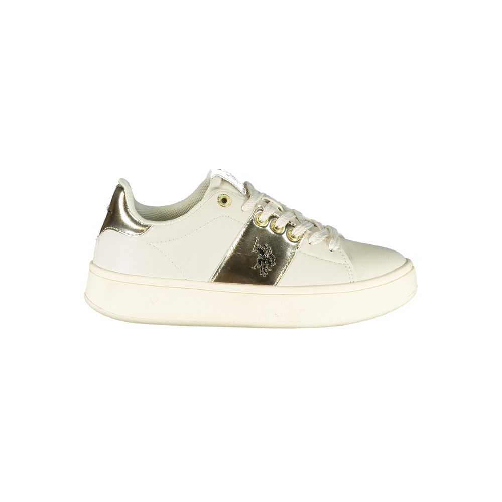 US POLO ASSN. Beige polyeten Sneaker för kvinnor