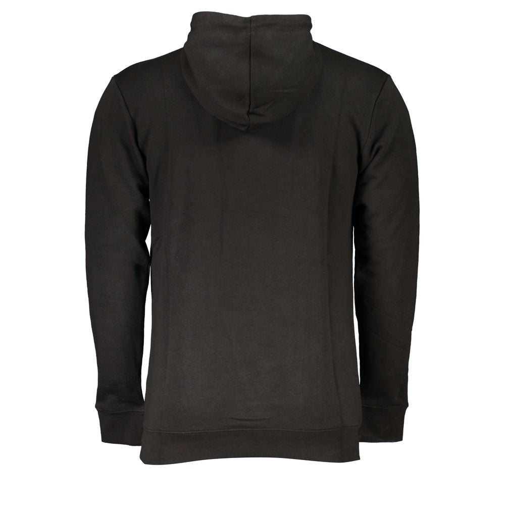 Cavalli Class Black Cotton Men Sweater