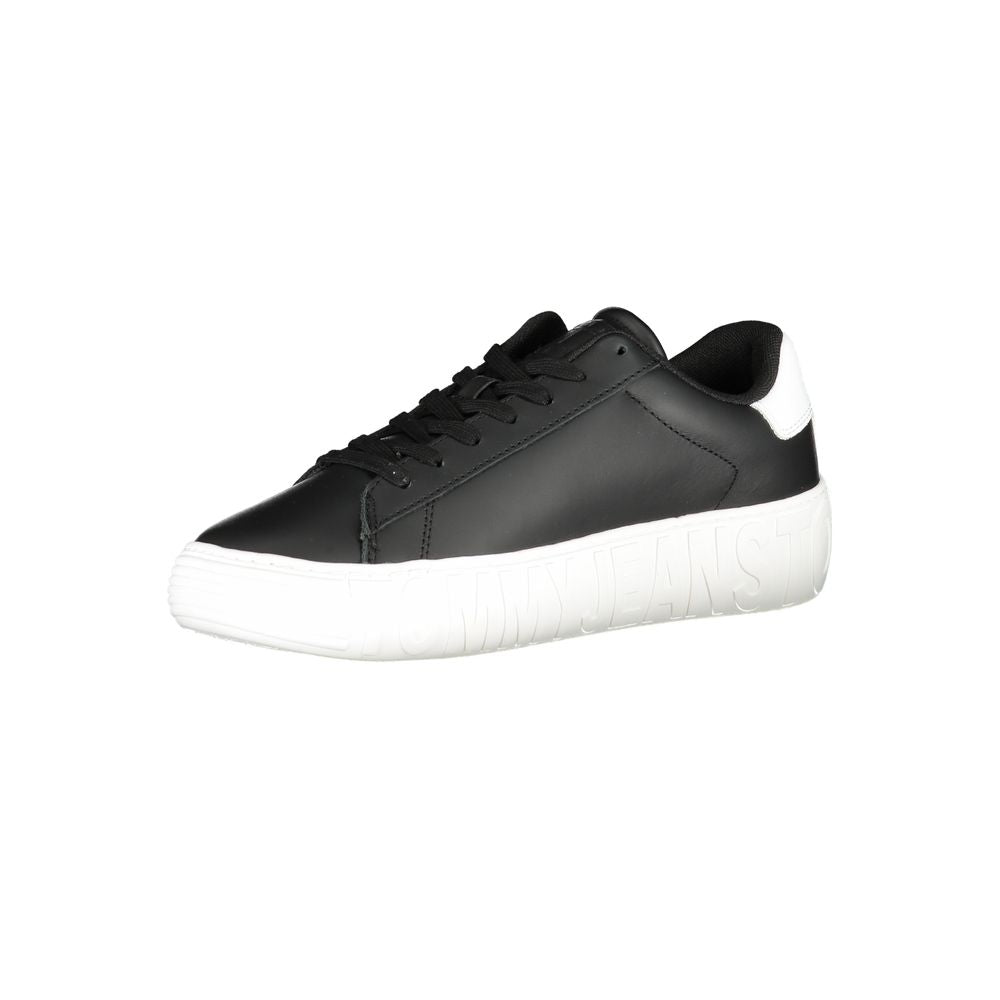 Zapatillas Tommy Hilfiger negras de polietileno para hombre