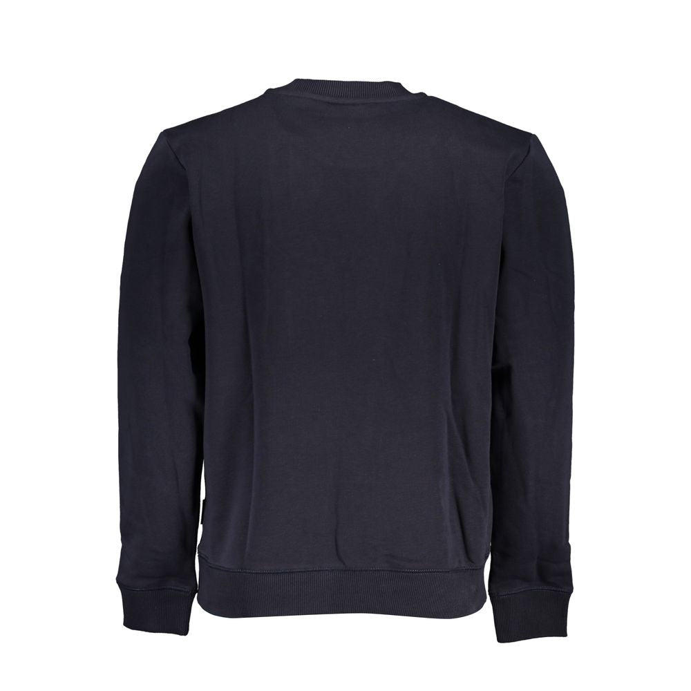 Napapijri Blue Cotton Men Sweater