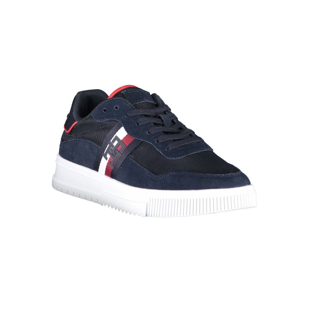 Zapatillas Tommy Hilfiger azules de poliéster para hombre