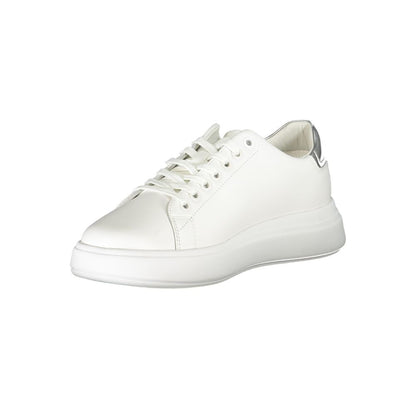 Zapatillas Calvin Klein Chic blancas con detalles en contraste