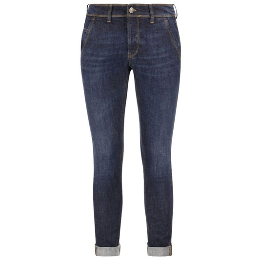 Dondup Sleek Skinny Fit Mörkblå jeans