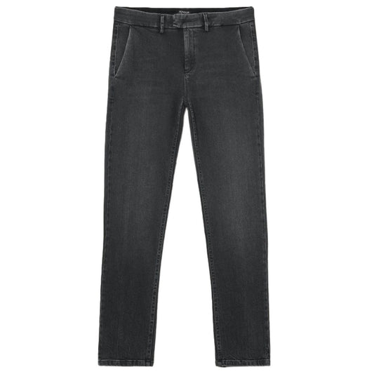 Dondup eleganta svarta jeans i stretchig jeans