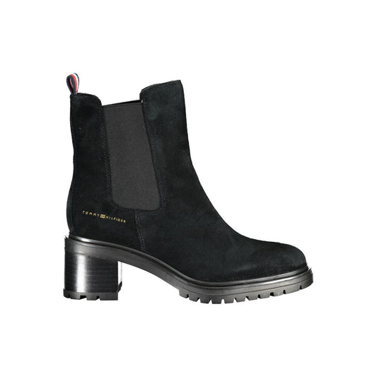 Tommy Hilfiger Chic Ankel Boots med snygg klack