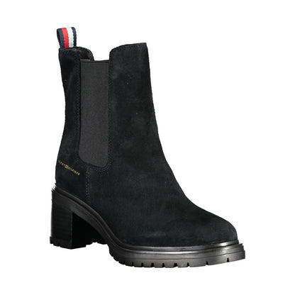 Tommy Hilfiger Chic Ankel Boots med snygg klack