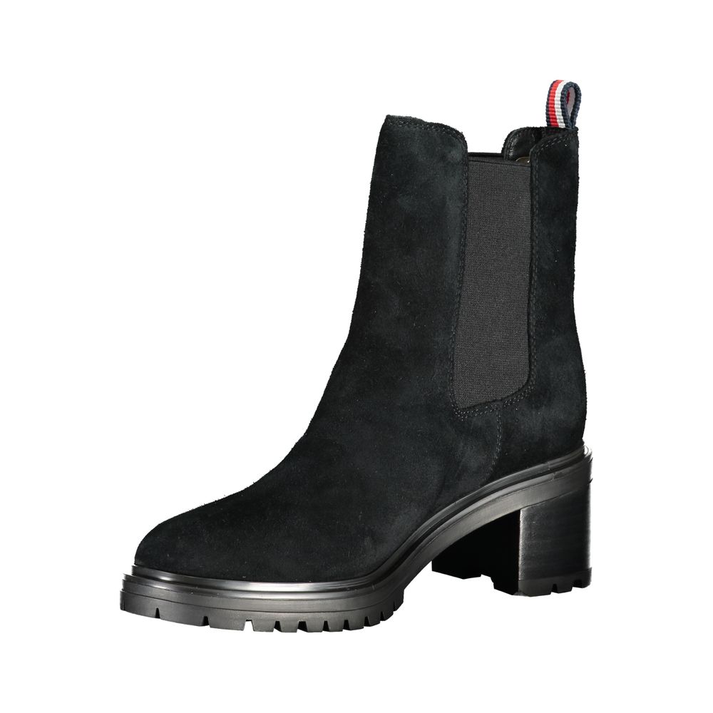 Tommy Hilfiger Chic Ankel Boots med snygg klack