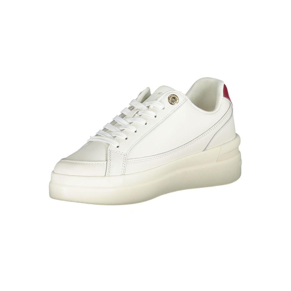 Tommy Hilfiger Chic kontrasterande sportiga sneakers med snörning