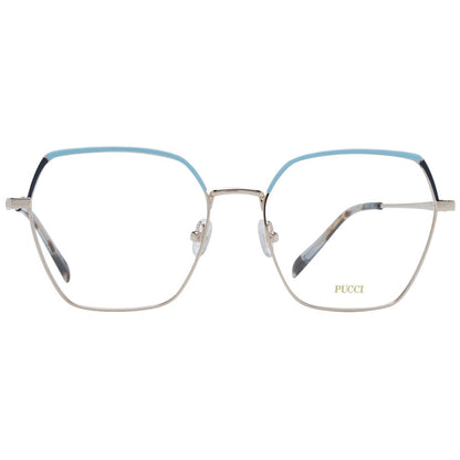 Emilio Pucci Gold Women Optical Frames