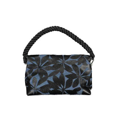 Bolso de mano de polietileno negro Desigual